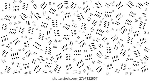 seamless hand drawn black and white trendy contemporary graphic pattern with groups of abstract dots shapes circles doodles for textile wallpaper wrapping paper design minimalist geometric loose style