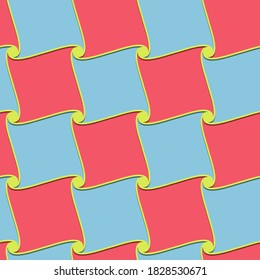 Nahtlose, handgezeichnete Farbmuster, starker Hintergrund. Wiederholte Verzierungen können für Papier, Tapeten, Musterfüllungen, Webseiten, Oberflächentexturen verwendet werden. Herrlicher, nahtloser Hintergrund. Vektorgrafik.