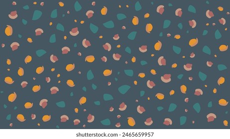 MANO SIN COSTURAS DIBUJADO DOODLE BLOB FORMAS PATRÓN TEXTURA PLANTILLA COLORIDA FONDO ABSTRACTAS DISEÑO DE MODA VECTOR