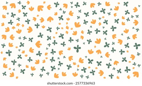 SEAMLESS HAND DRAWN DOODLE BLOB ORGANIC SHAPES PATTERN TEXTURE COLORFUL TEMPLATE ABSTRACT BACKGROUND TRENDY DESIGN VECTOR