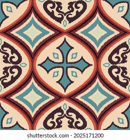 Patrón étnico dibujado a mano sin inconvenientes, Diseño de kat de dibujo vectorial para ropa de moda, textil, envoltura, fondo de decoración.