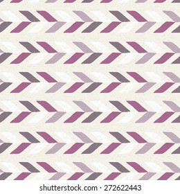 Seamless hand drawn geometric grunge pattern, vector illustration