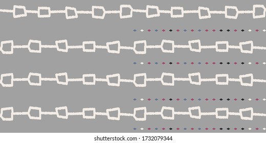 Patrón geométrico dibujado a mano sin brillo con fondo de color a rayas nacionales. Ornamental tradicional, étnico. Ideal para tejidos y papel pintado