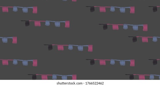Seamless hand drawn geometric pattern with national striped color background. Ornamental traditional, ethnic. Great for fabric and textile, wallpaper