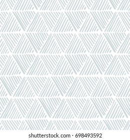 Seamless hand drawn geometric pattern