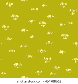 Seamless hand drawn grass pattern