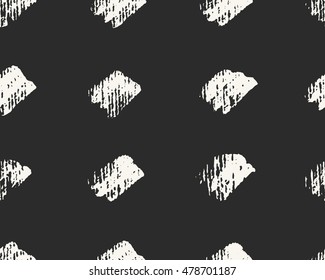 seamless hand drawn ink chalk brushstrokes doodles pattern