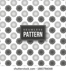 Seamless hand drawn mandala pattern. Vintage elements in oriental style. Texture for wallpapers, backgrounds and page fill. Islam, arabic, indian, turkish,ottoman, asian motifs. Vector illustration.