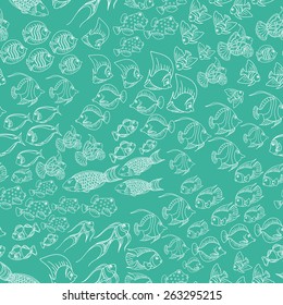 Seamless hand drawn pattern