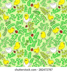Seamless hand drawn pattern