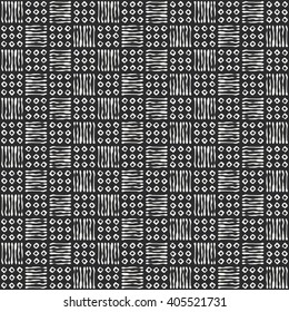 seamless hand drawn pattern