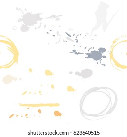 seamless hand drawn pattern. artistic background