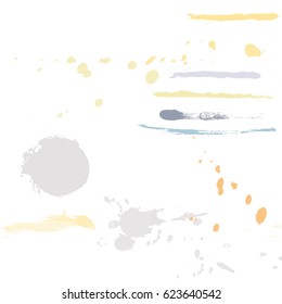 seamless hand drawn pattern. artistic background