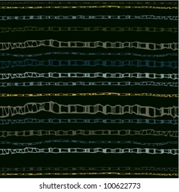 Seamless hand drawn pattern. (vector)