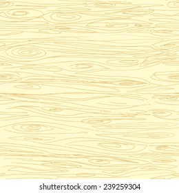 Seamless hand drawn wood texture, vector illustration