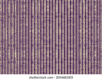 Seamless hand painted effect ethnic stripe for fabric and textile design and print