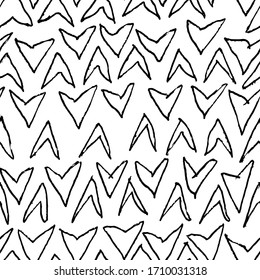 Nahtlose, handgezeichnet, Hintergrund. Grunge Textur mit Scheckmarken. Vektorillustration.