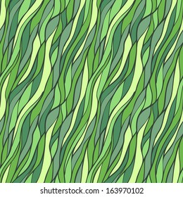 Seamless hand-drawn pattern with abstract waves.  Can be used for wallpaper, pattern fills, web page background,surface textures