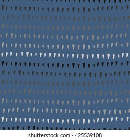 Seamless hand-drawn spotted pattern. Abstract background