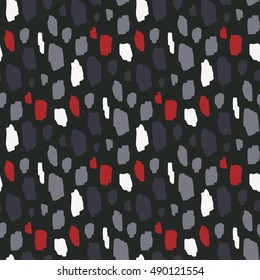 Seamless hand-drawn spotted pattern. Abstract background for fabric, cards, invitations, wrapping paper, stationery and web backgrounds