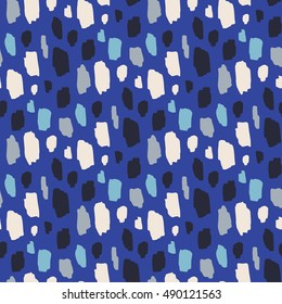 Seamless hand-drawn spotted pattern. Abstract background for fabric, cards, invitations, wrapping paper, stationery and web backgrounds