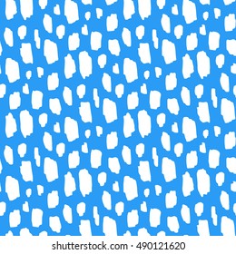 Seamless hand-drawn spotted pattern. Abstract background for fabric, cards, invitations, wrapping paper, stationery and web backgrounds