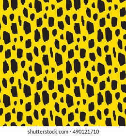 Seamless hand-drawn spotted pattern. Abstract background for fabric, cards, invitations, wrapping paper, stationery and web backgrounds