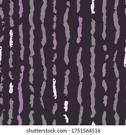 Seamless hand-drawn vector pattern with parallel grungy lines with colored splashes. Suitable for wrapping paper, wallpaper, fabric.