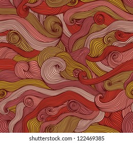 Seamless hand-drawn waves texture.Copy that square to the side and you'll get seamlessly tiling pattern which gives the resulting image the ability to be repeated or tiled without visible seams.