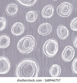 Seamless hand-painted abstract pattern