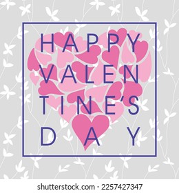 seamless Happy valentine day pattern 04B