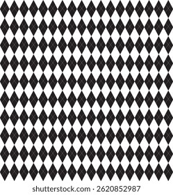 Seamless harlequin pattern-black and white, Grunge black and white harlequin pattern with vintage texture eps 10