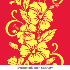 Seamless Hawaiian Royale Border/Pattern