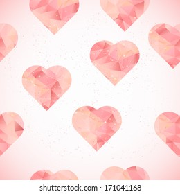seamless heart  background