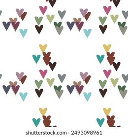 Seamless heart background, abstract background, vector pattern, love symbol, heart symbol, seamless texture, cute heart pattern, background pattern, vector design, seamless pattern vector