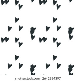 Seamless heart background, art vector, seamless vector, vector illustration, seamless patterns, pattern background, heart pattern, love symbol, vector abstract, Valentine's day