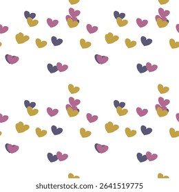 Seamless heart background, I love you symbol, background texture, heart pattern vector, vector shapes, vector illustration, heart shape, pattern background, seamless wallpaper