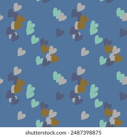 Seamless heart background, ornament pattern, seamless vector, ornaments vector, heart shape, love heart vector, vector pattern, seamless wallpaper, abstract background, heart pattern background