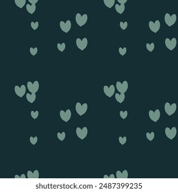 Seamless heart background, ornament pattern, vector illustration, Valentine's day pattern, heart pattern seamless, abstract background, I love you symbol, cute heart pattern