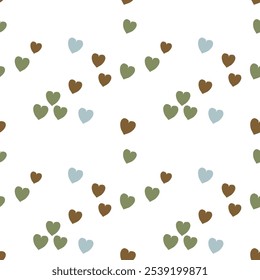 Seamless heart background, ornament pattern, vector shapes, heart symbol, cute heart pattern, ornament vector, vector background, background texture, love heart vector, love symbol