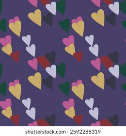 Seamless heart background, ornamental pattern, ornament vector, I love you symbol, seamless vector, vector pattern, pattern background, seamless pattern, background vector, background texture
