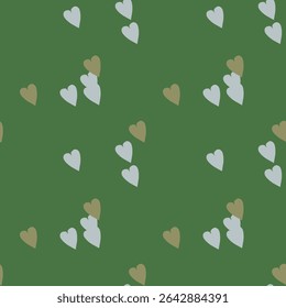 Seamless heart background, pattern design, love heart vector, vector shapes, seamless vector, ornament vector, background texture, background design, pattern background, ornament pattern