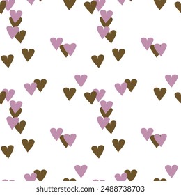 Seamless heart background, background pattern, background vector, heart vector pattern, vector design, love heart vector, seamless patterns, abstract background, heart symbol