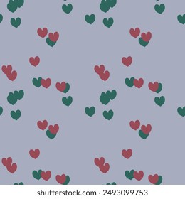 Seamless heart background, seamless pattern vector, vector backgrounds, heart symbol, ornament pattern, background texture, heart vector pattern, ornaments vector, simple heart pattern