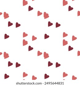 Seamless heart background, heart pattern vector, vector backgrounds, ornaments vector, background texture, cute heart pattern, seamless wallpaper, heart shape, I love you symbol