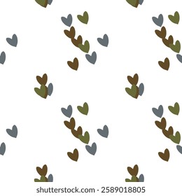 Seamless heart background, pattern background, vector illustration, vector backgrounds, seamless wallpaper, seamless vector, ornament vector, heart shape, abstract background