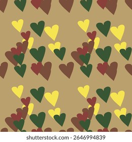 Seamless heart background, pattern vector, vector shapes, vector backgrounds, Valentine's day, love heart vector, heart pattern, background texture, pattern background, heart shape