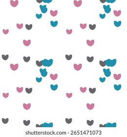 Seamless heart background, heart pattern, vector design, love symbol, seamless pattern, ornamental pattern, pattern vector, vector abstract, heart shape, abstract background