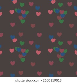 Seamless heart background, seamless patterns, abstract background, heart vector pattern, ornament pattern, background pattern, background texture, I love you symbol, seamless wallpaper