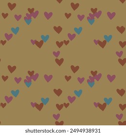 Seamless heart background, seamless patterns, vector abstract, heart vector, ornamental pattern, vector design, seamless vector, Valentine's day, heart symbol, simple heart pattern